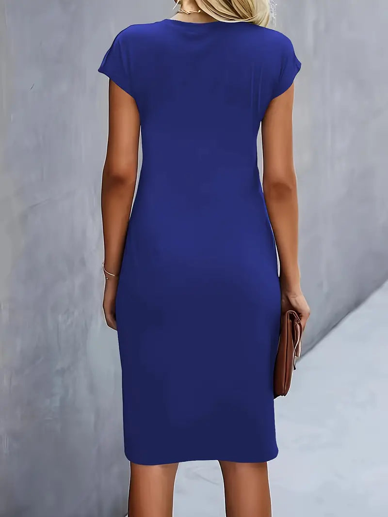 Aria | Timeless Short-Sleeve Bodycon Dress For Women