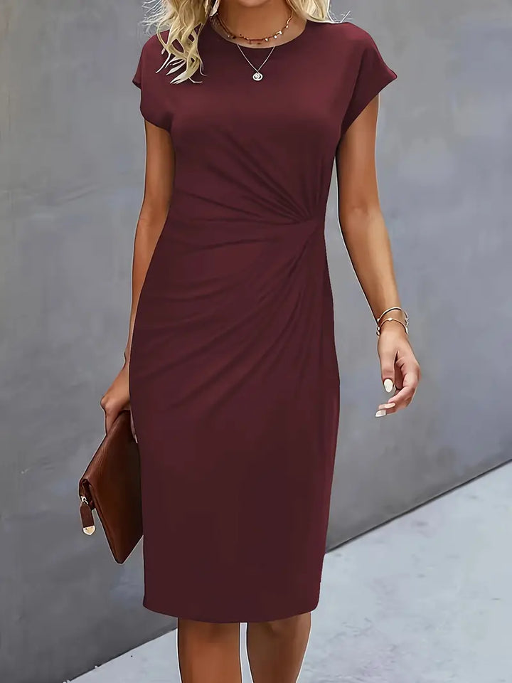 Aria | Timeless Short-Sleeve Bodycon Dress For Women