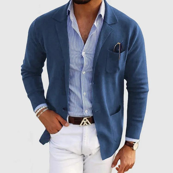 Julian | Single-Breasted Soft Men’s Blazer With Notch Lapel