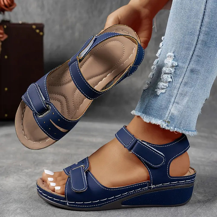 Nina | Supportive Orthopedic Wedge Sandals For Women