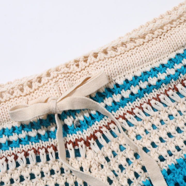 Cairo | Men’s Braided Knit Beach Holiday Shorts