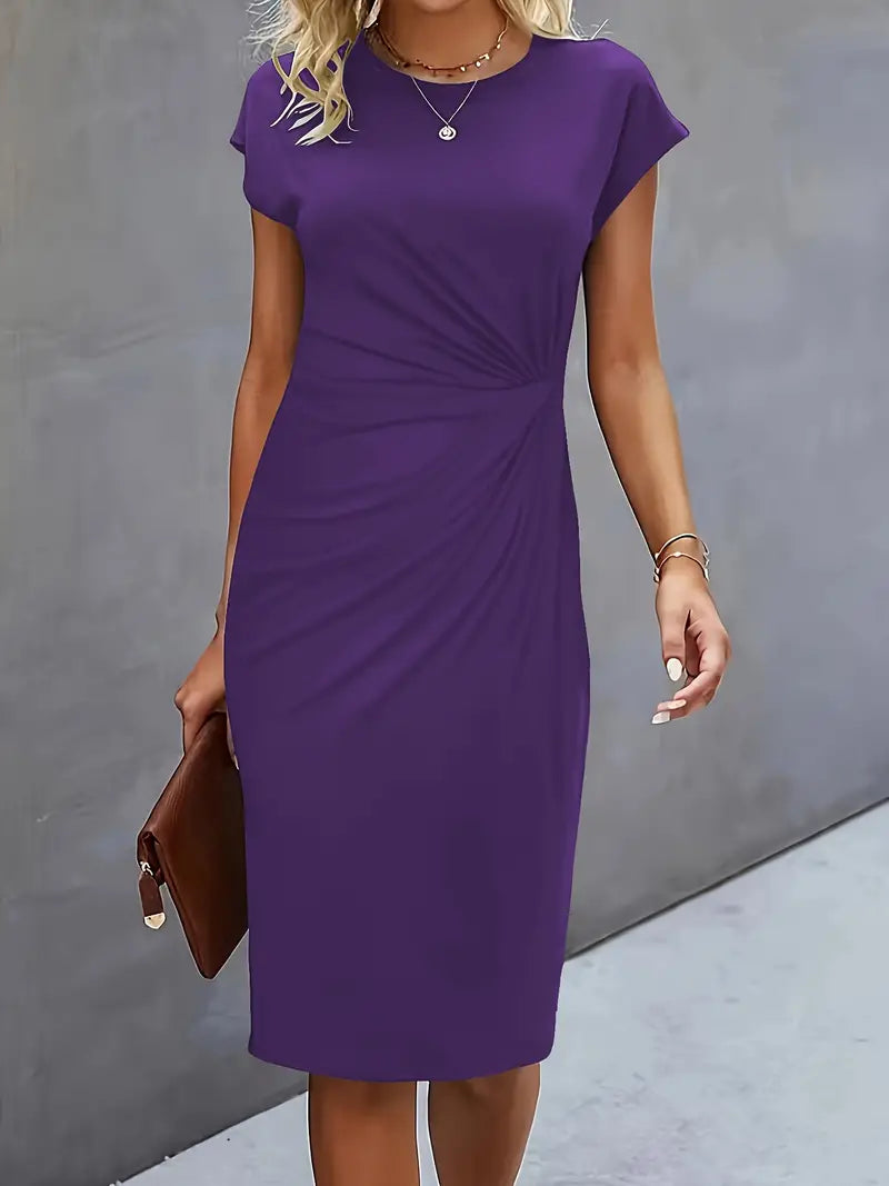 Aria | Timeless Short-Sleeve Bodycon Dress For Women