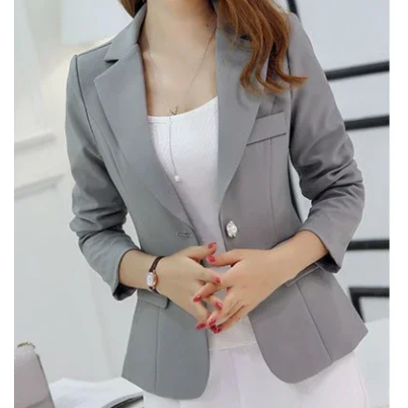 Sophia | One-Button Notch-Lapel Women’s Blazer