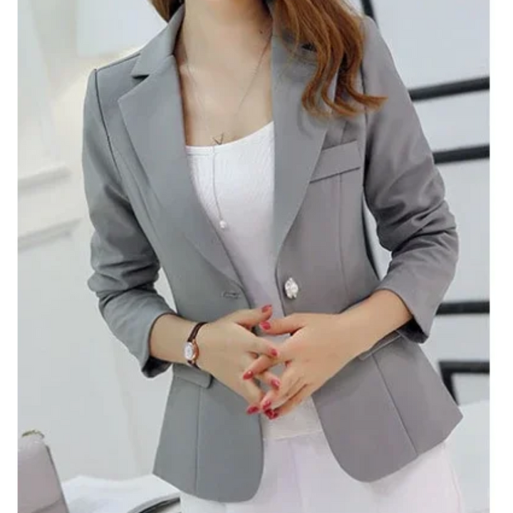 Sophia | One-Button Notch-Lapel Women’s Blazer