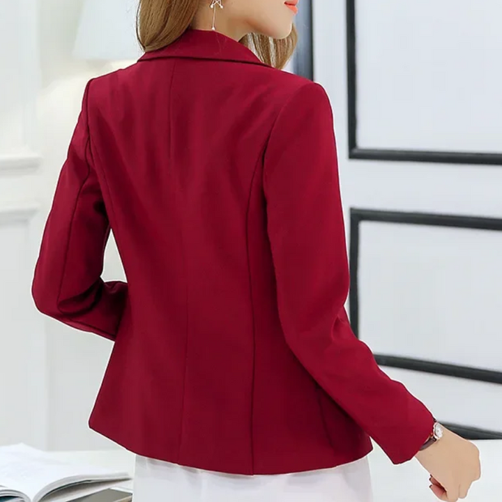 Sophia | One-Button Notch-Lapel Women’s Blazer
