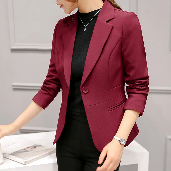 Sophia | One-Button Notch-Lapel Women’s Blazer