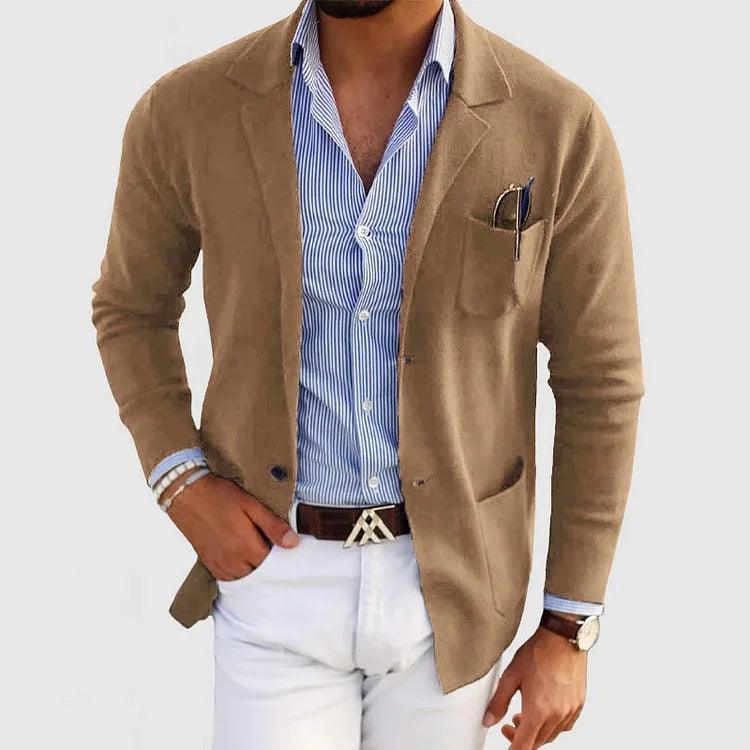 Ethan | Sharp Tailored Slim-Fit Formal Blazer for Men