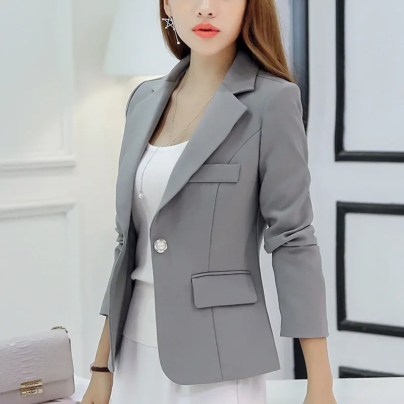Sophia | One-Button Notch-Lapel Women’s Blazer