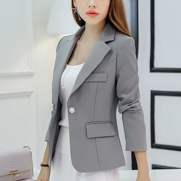 Sophia | One-Button Notch-Lapel Women’s Blazer