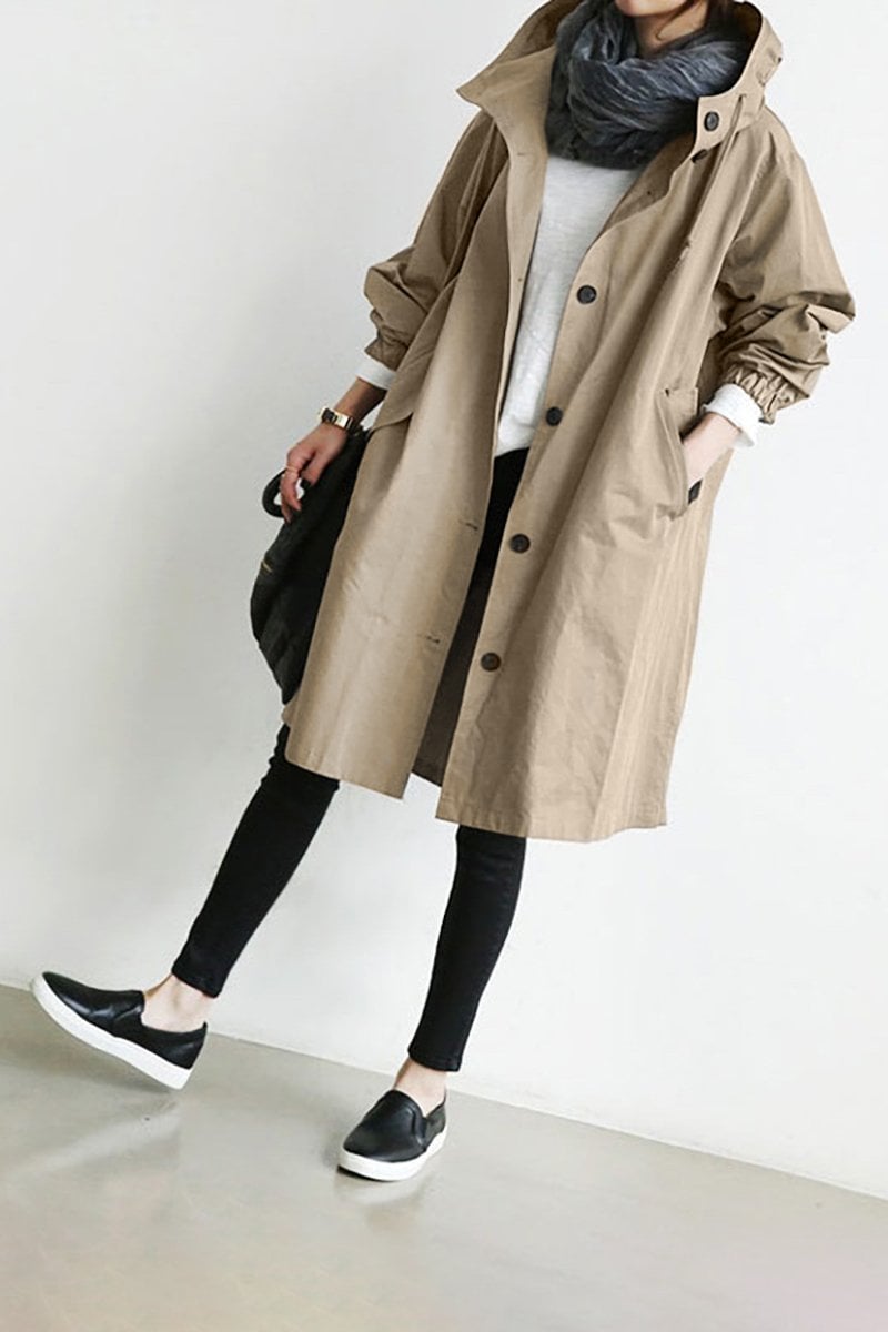 Clara | Women’s Hooded Trench Coat