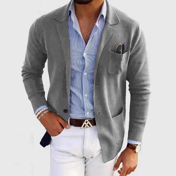 Ethan | Sharp Tailored Slim-Fit Formal Blazer for Men