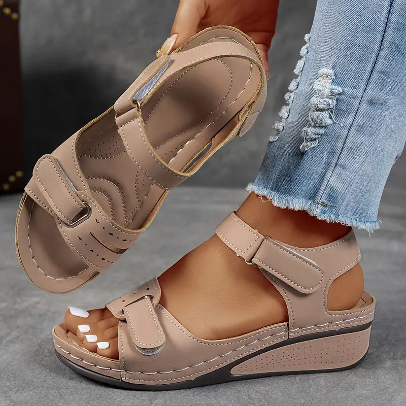 Nina | Supportive Orthopedic Wedge Sandals For Women