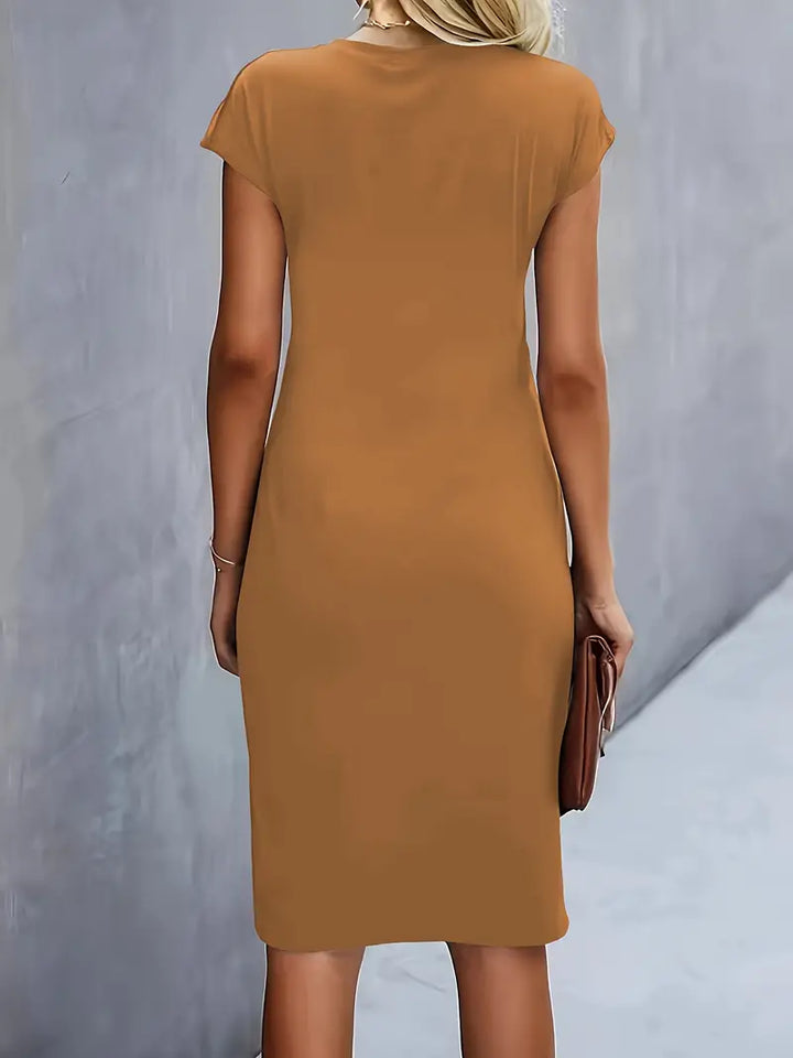 Aria | Timeless Short-Sleeve Bodycon Dress For Women