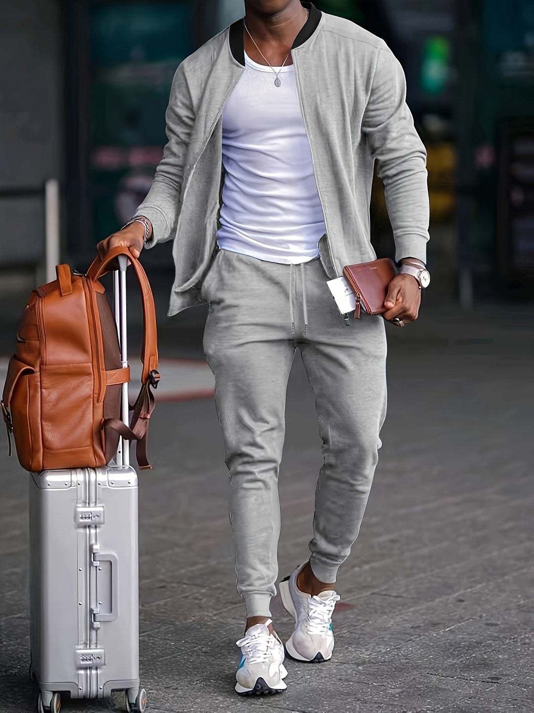 Daniel | Active Performance Full-Zip Tracksuit Set For Men