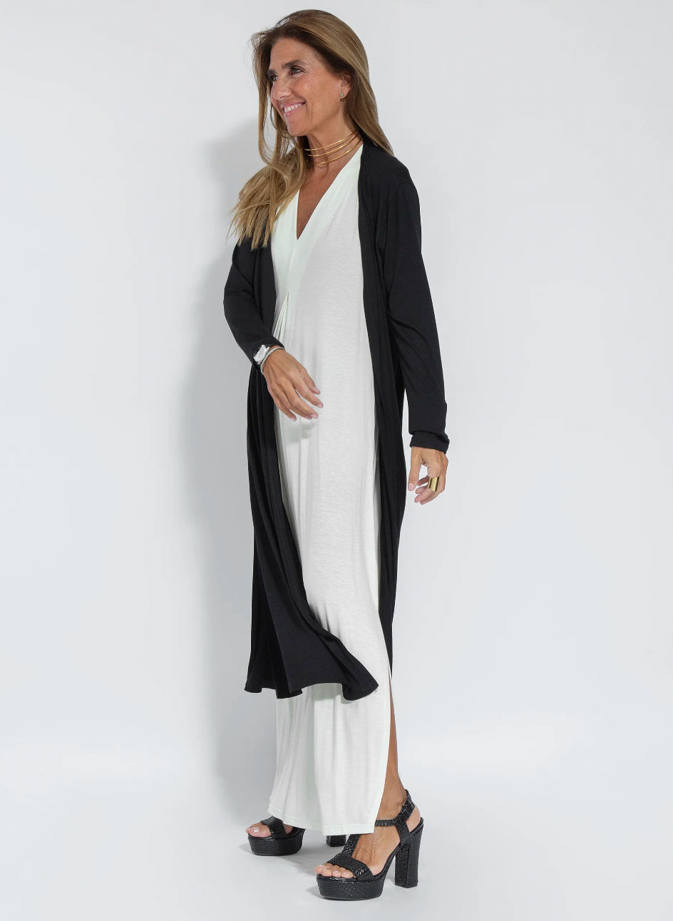 Rosalie | Women’s Long Dress and Vest Two-Piece Set