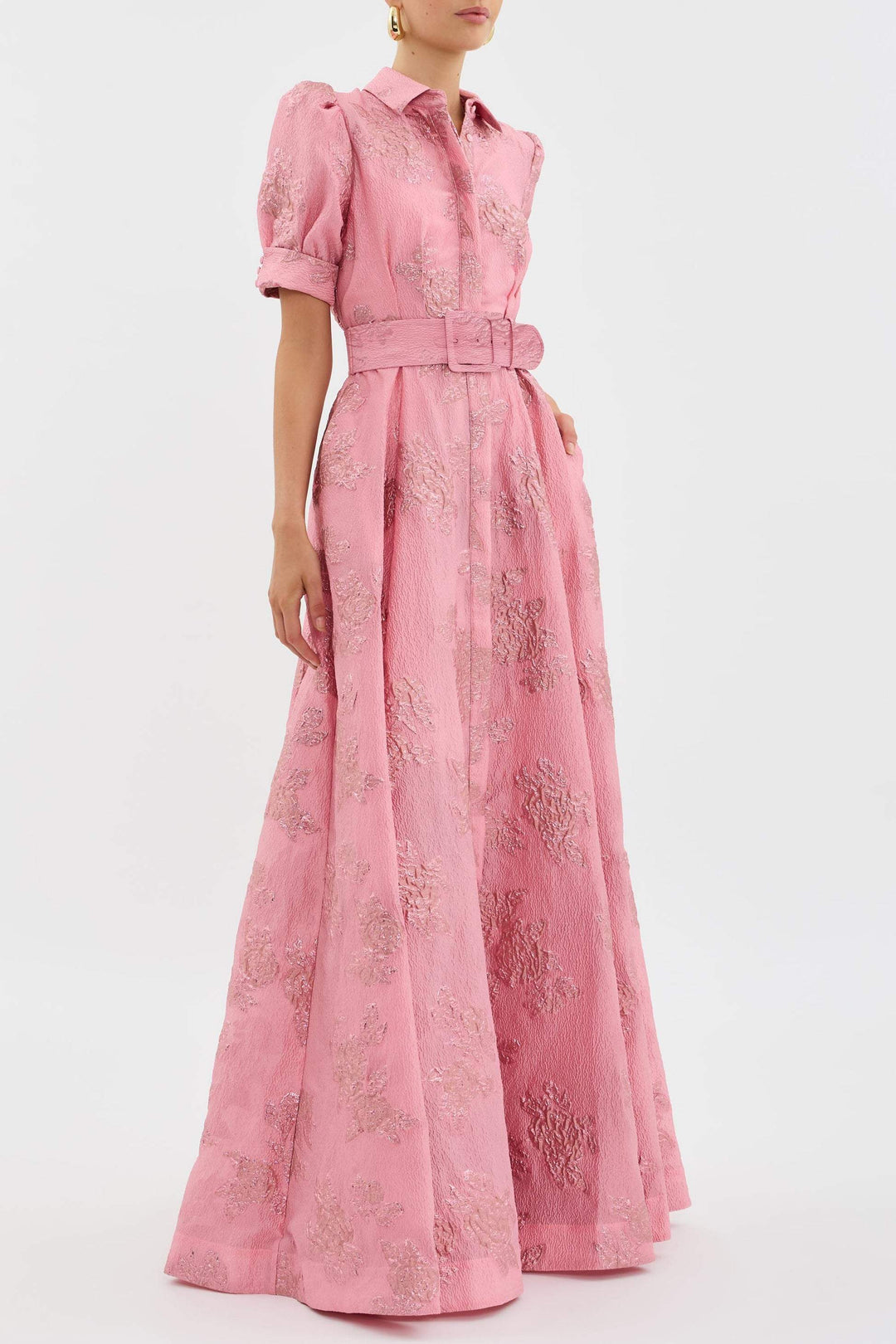 Elise | Elegant Women’s Short Puff Sleeve Dress