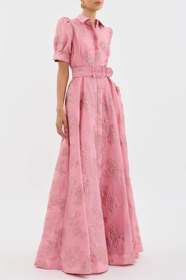 Elise | Elegant Women’s Short Puff Sleeve Dress