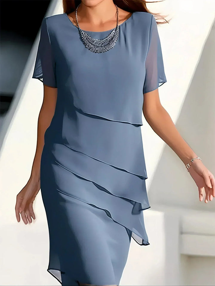Isla | Women’s Layered Chiffon Summer Dress