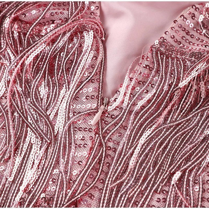 Isadora | Women’s Luxurious Feather Mini Dress