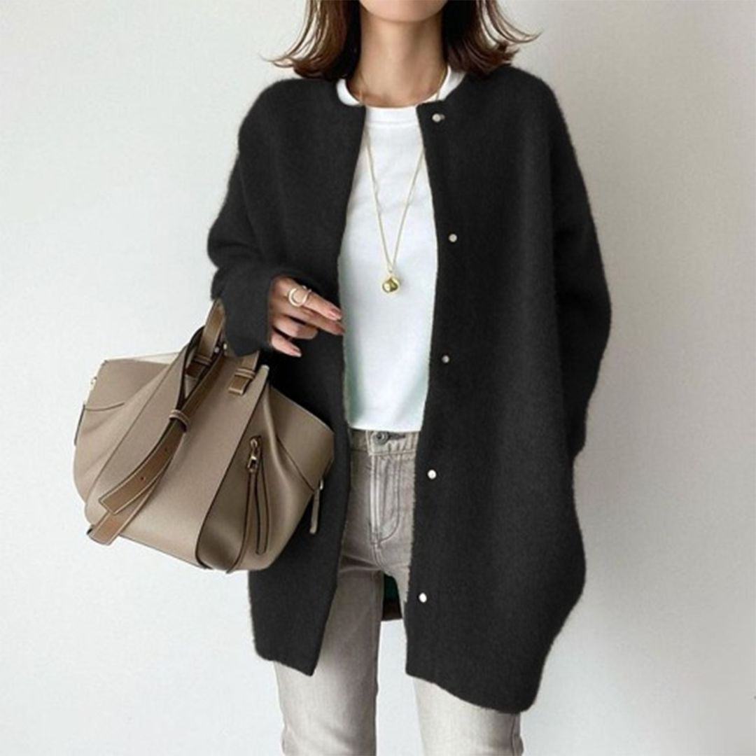 Ava | Women’s Elegant Relaxed-Fit Winter Cardigan