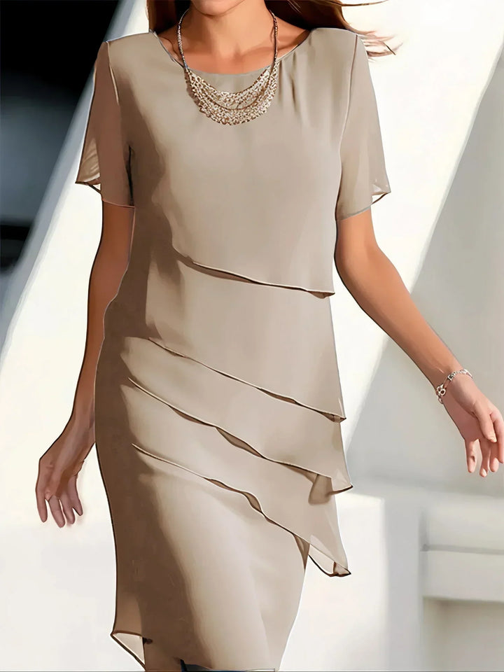 Isla | Women’s Layered Chiffon Summer Dress
