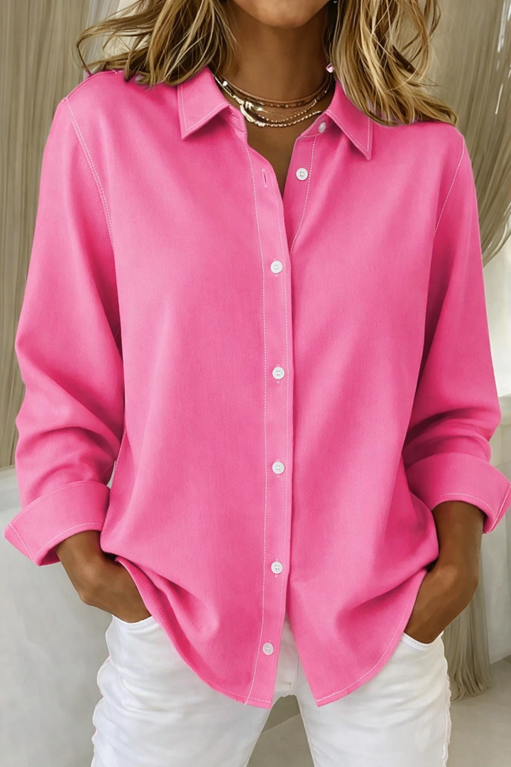 Sophie | Elegant Button-Front Blouse For Women