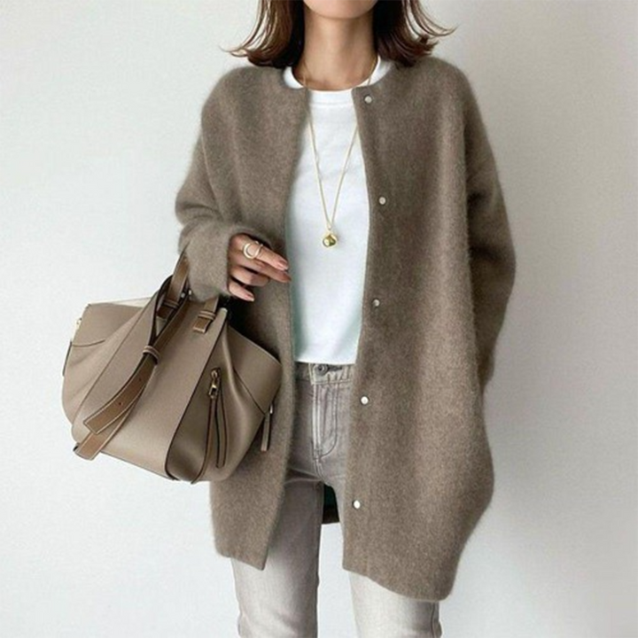 Ava | Women’s Elegant Relaxed-Fit Winter Cardigan