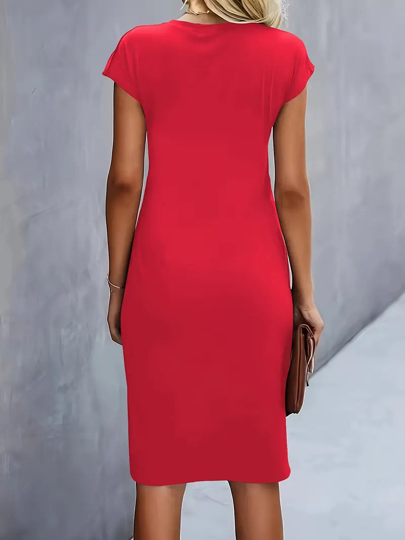 Evelyn | Women’s Timeless Midi Dress with a Flattering Silhouette