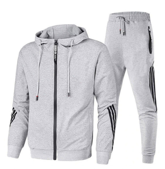 Ryder | Men’s Sporty Zip Jacket And Jogger Activewear Set