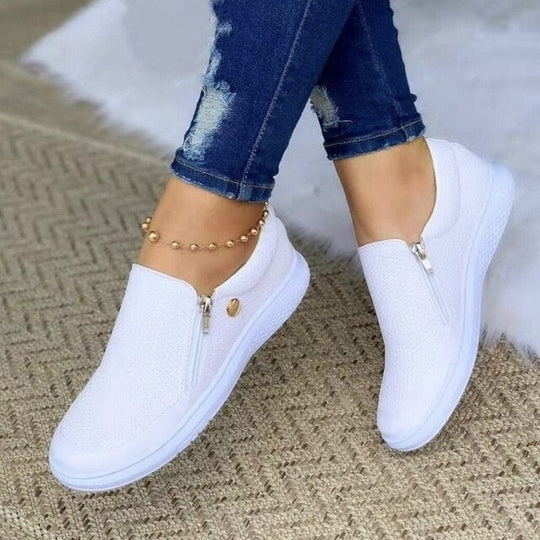 Ariana | Supportive Women’s Zip-Up Sneakers