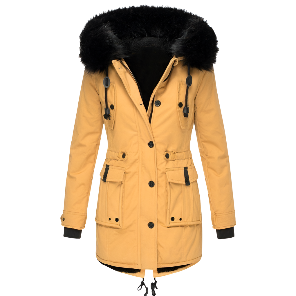 Elena | Hooded Winter Coat For Women With Cozy Cold-Weather Style