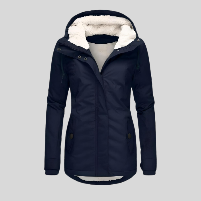 Olivia | Cozy Hooded Winter Jacket For Women