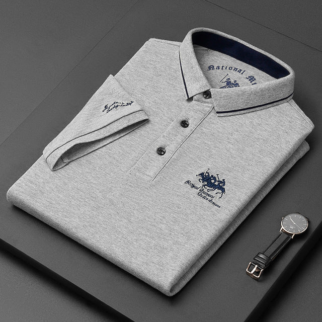 Caleb | Men’s Classic Short-Sleeve Polo Shirt