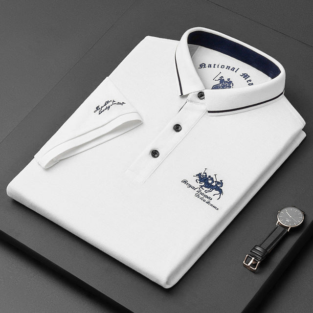 Caleb | Men’s Classic Short-Sleeve Polo Shirt