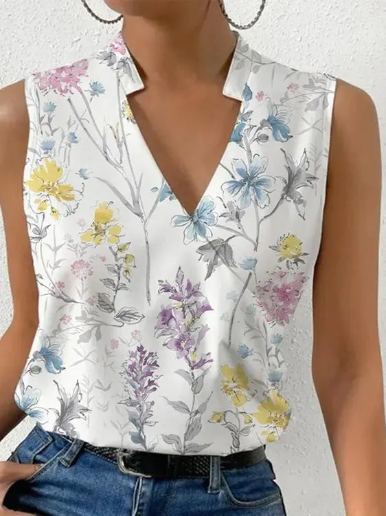 Mila | Women’s V-Neck Summer Casual Top