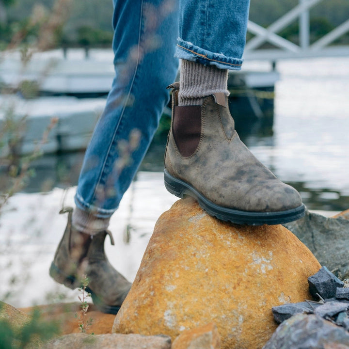 OWEN | Men’s Slip-On Chelsea Boots With Rugged Sole And Ankle-Length Fit