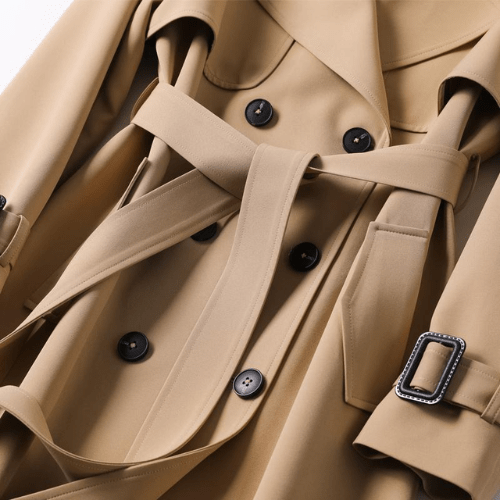 Elise | Retro-Inspired Women’s Trench Coat with Contemporary Silhouette