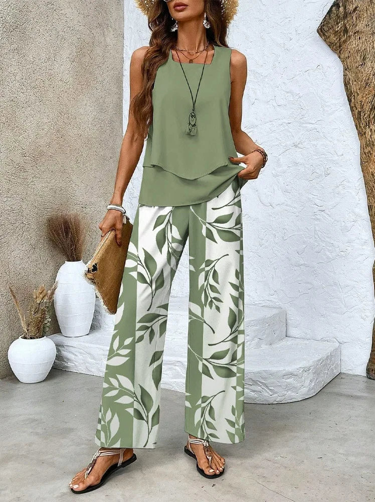 Elise | Chic Coordinated Two-Piece Summer Set For Women