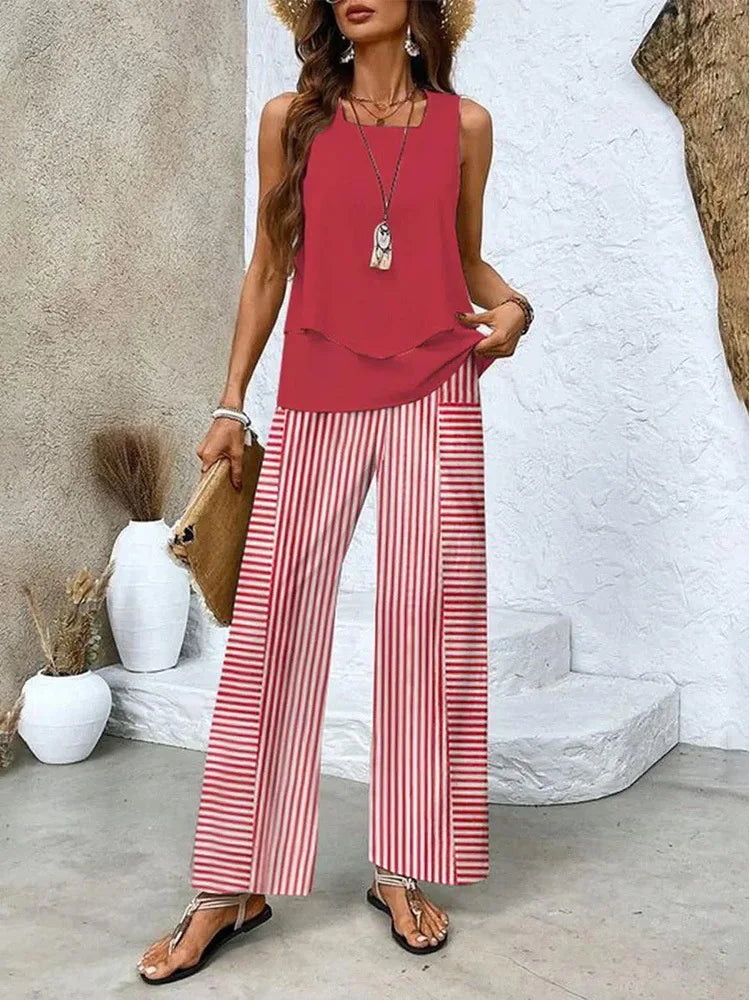 Elise | Chic Coordinated Two-Piece Summer Set For Women