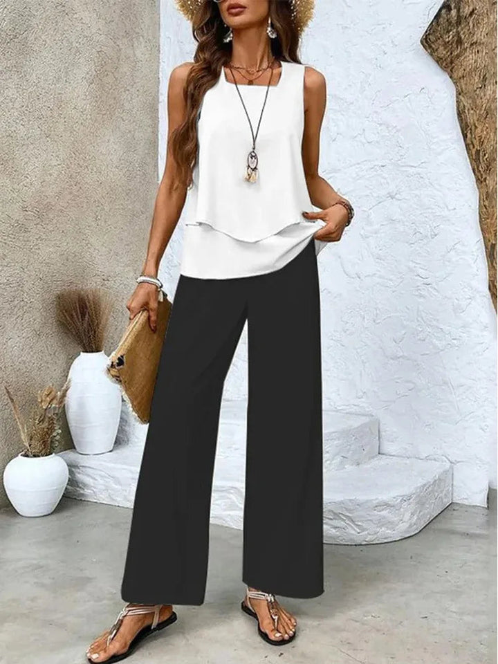 Elise | Chic Coordinated Two-Piece Summer Set For Women