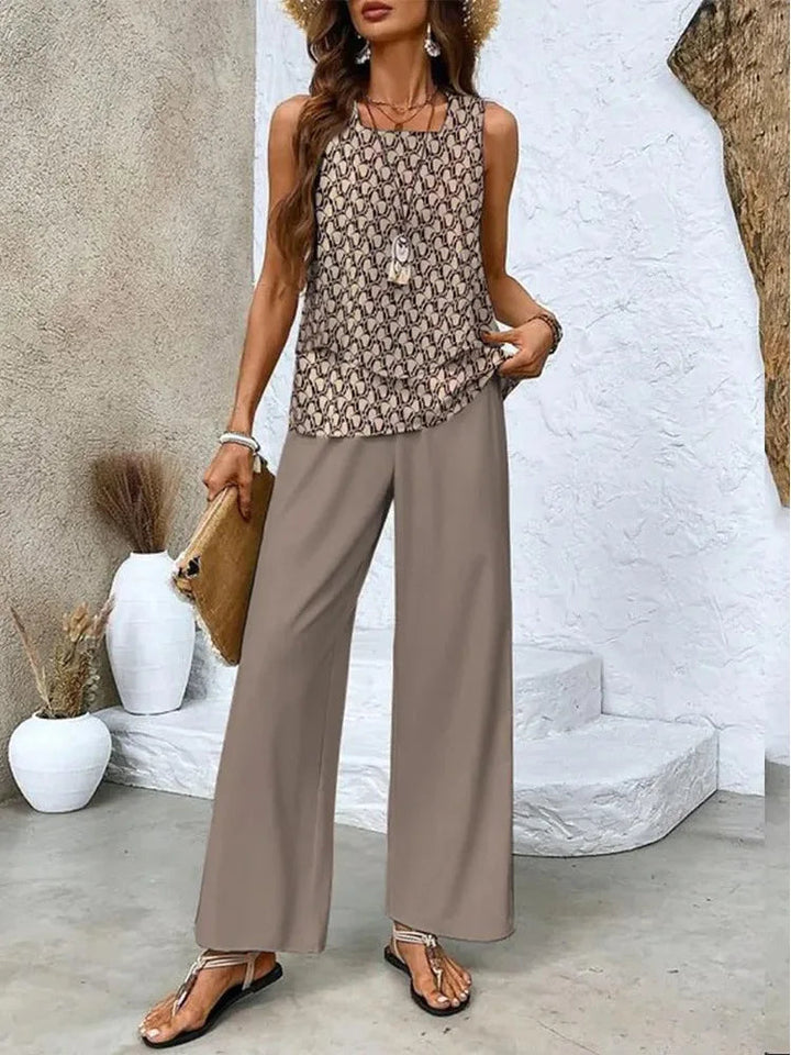 Elise | Chic Coordinated Two-Piece Summer Set For Women
