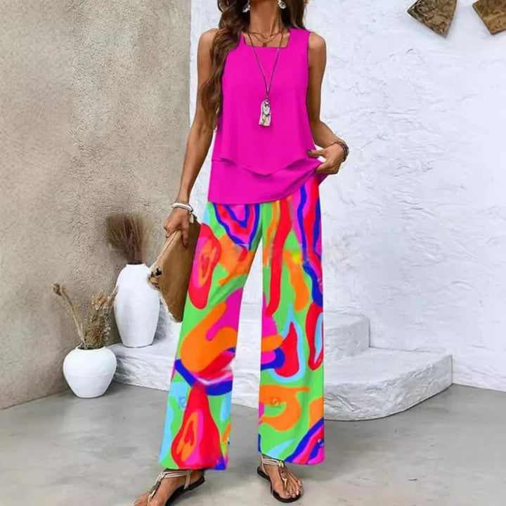 Elise | Chic Coordinated Two-Piece Summer Set For Women