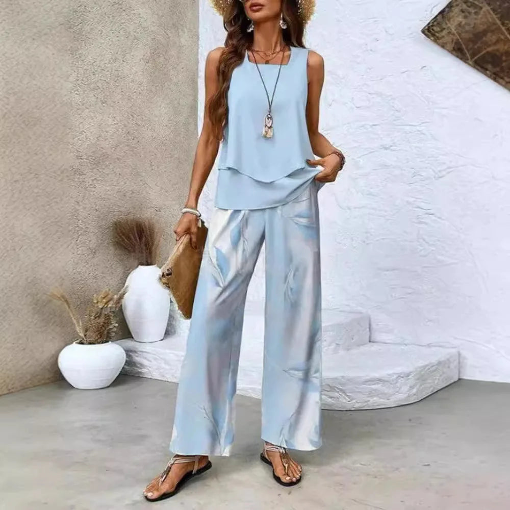 Elise | Chic Coordinated Two-Piece Summer Set For Women