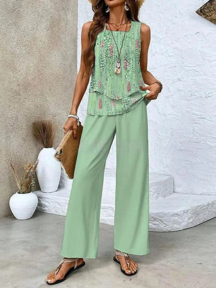 Elise | Chic Coordinated Two-Piece Summer Set For Women
