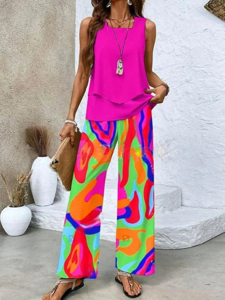 Elise | Chic Coordinated Two-Piece Summer Set For Women