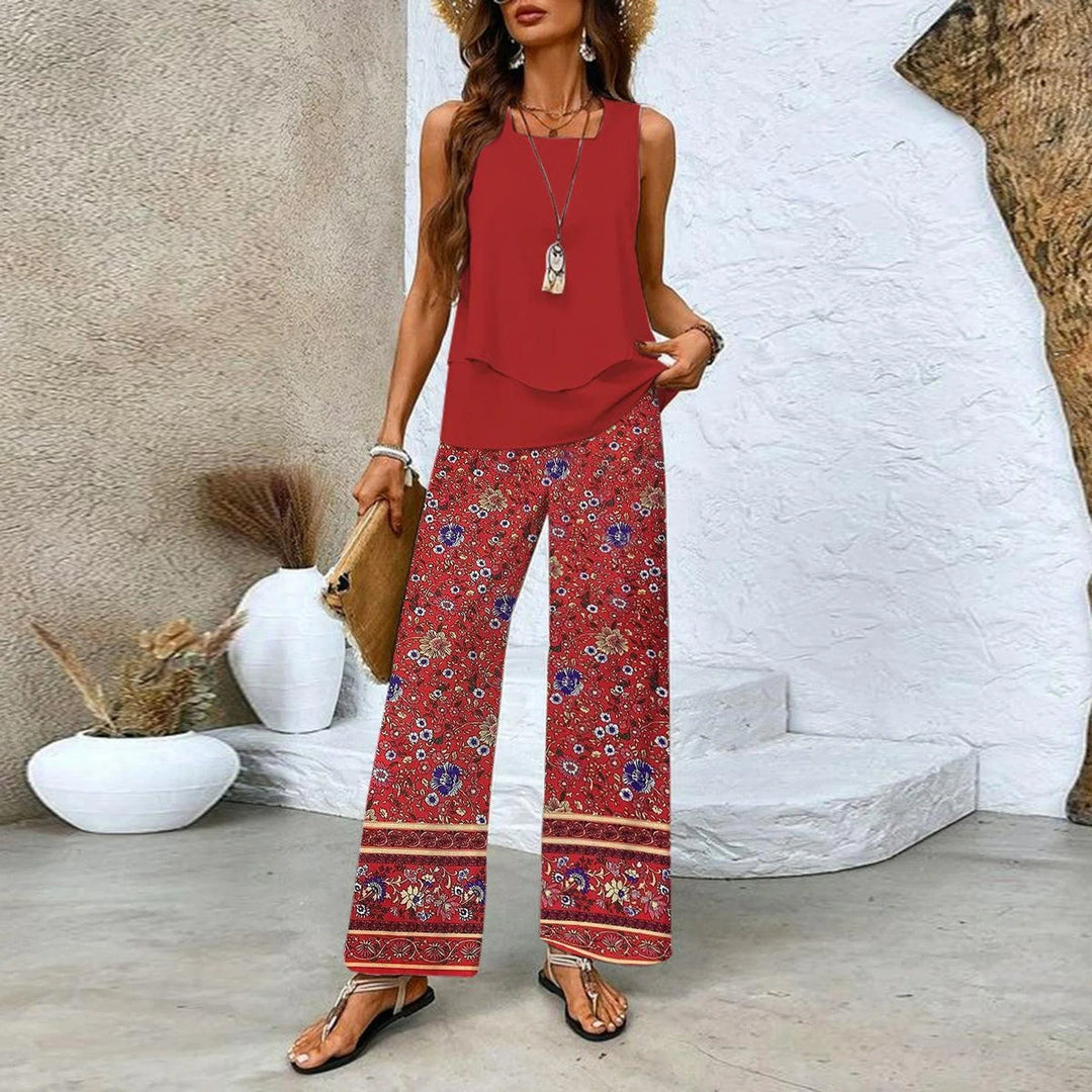Elise | Chic Coordinated Two-Piece Summer Set For Women