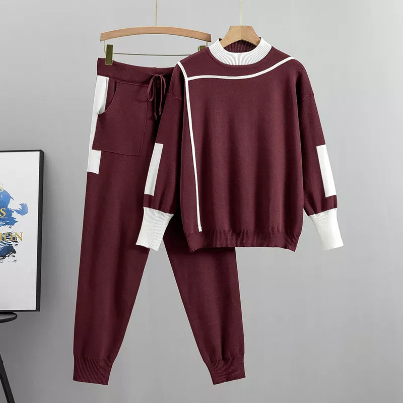 Elara | Cozy Loungewear Knit Set With Easy Comfort Silhouette For Women