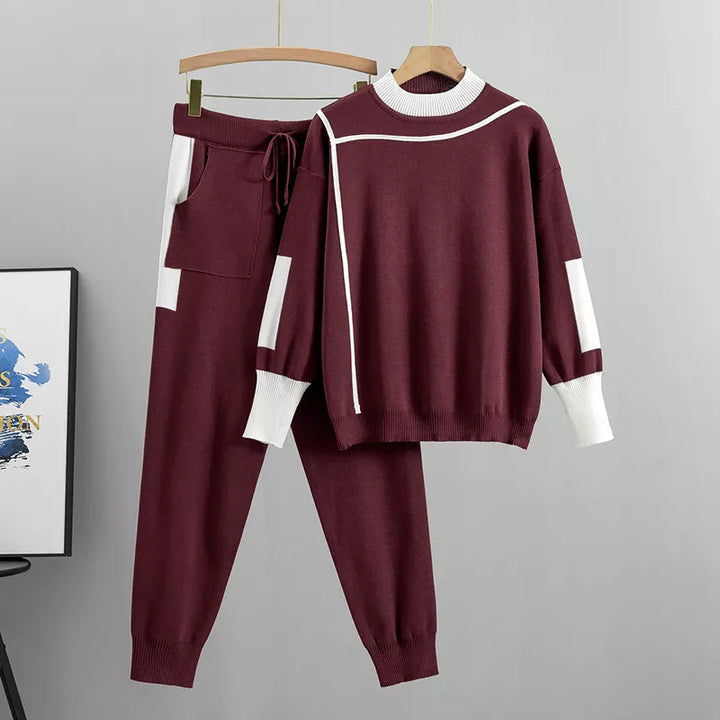 Elara | Cozy Loungewear Knit Set With Easy Comfort Silhouette For Women