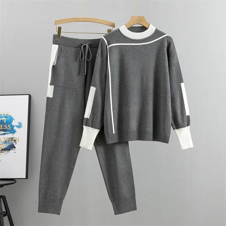 Elara | Cozy Loungewear Knit Set With Easy Comfort Silhouette For Women