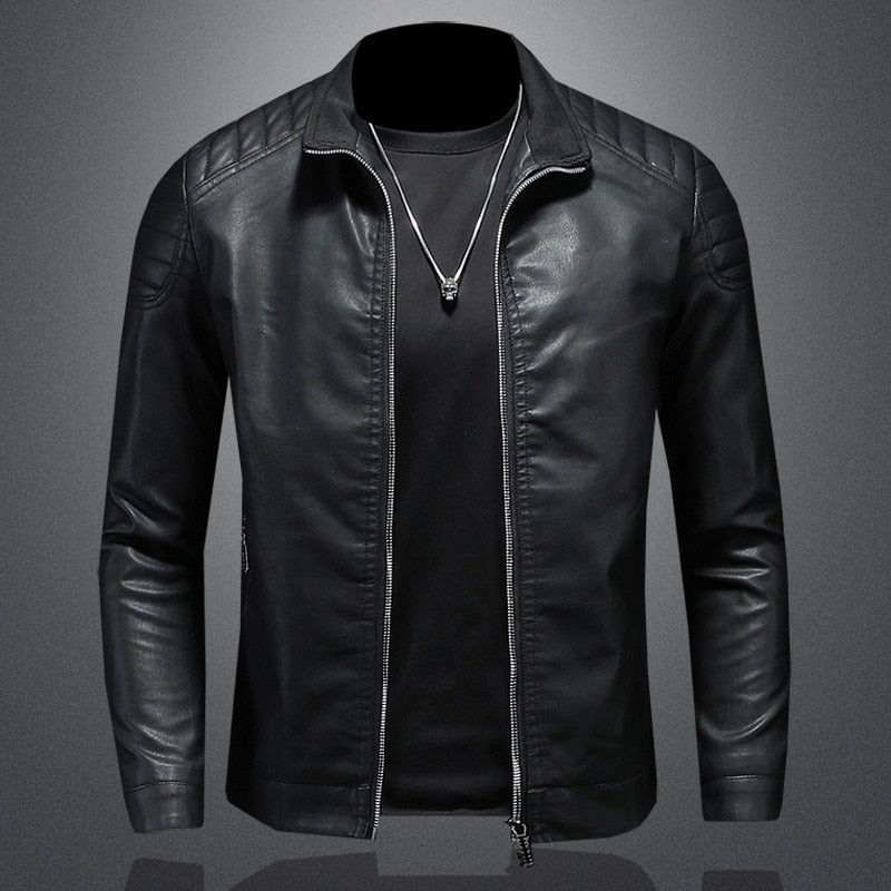 Daniel | Tailored Classic Men’s Leather Jacket